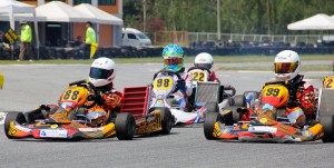 Thailand Kart Championship Veravich Wonsananan (88) won the KF3 category