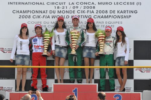 CIK-FIA World Karting Championship Podium